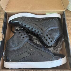 Pastry Sparkle Black Sneakers